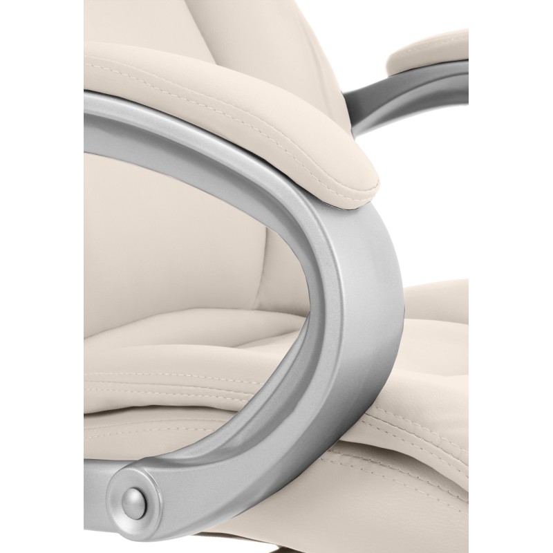 Silla de oficina BIG Apollo color crema