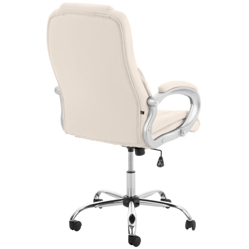 Silla de oficina BIG Apollo color crema