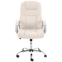 Silla de oficina BIG Apollo color crema