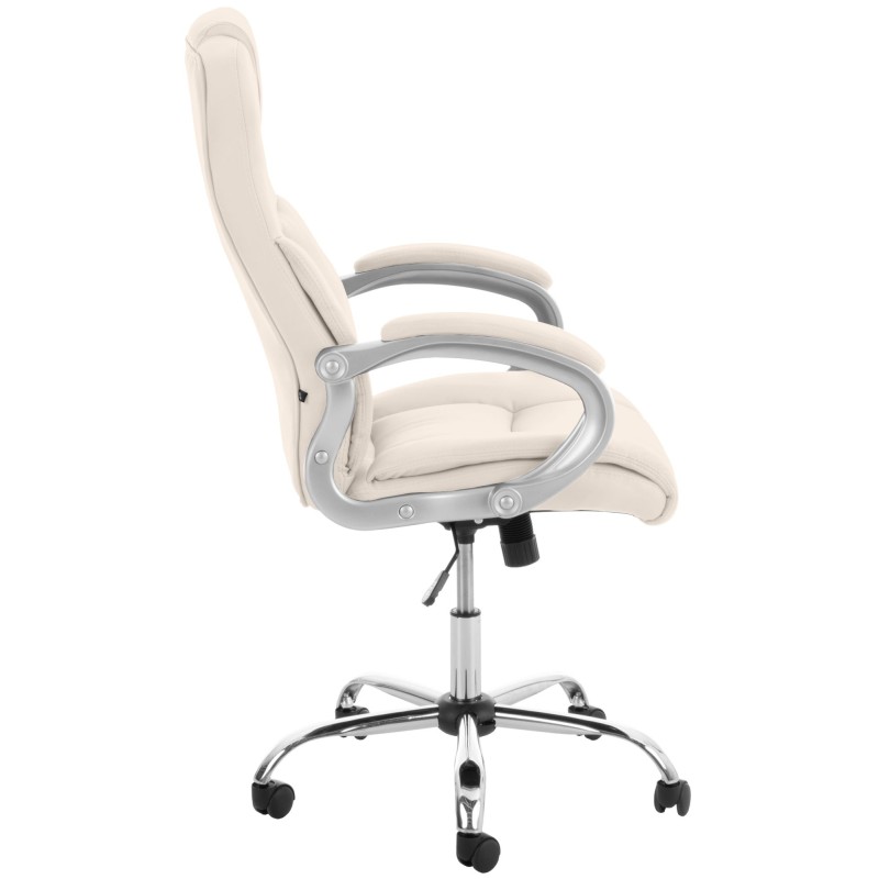 Silla de oficina BIG Apollo color crema
