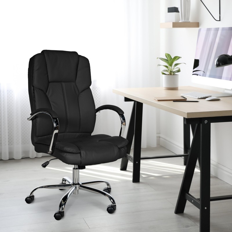 Silla de oficina BIG Xanthos negra