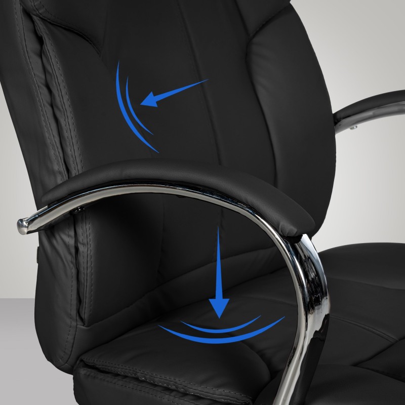 Silla de oficina BIG Xanthos negra