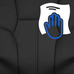 Silla de oficina BIG Xanthos negra