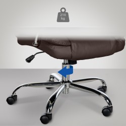 Silla de oficina marrón BIG Xanthos