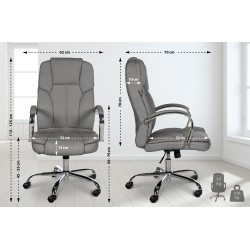Silla de oficina BIG Xanthos gris