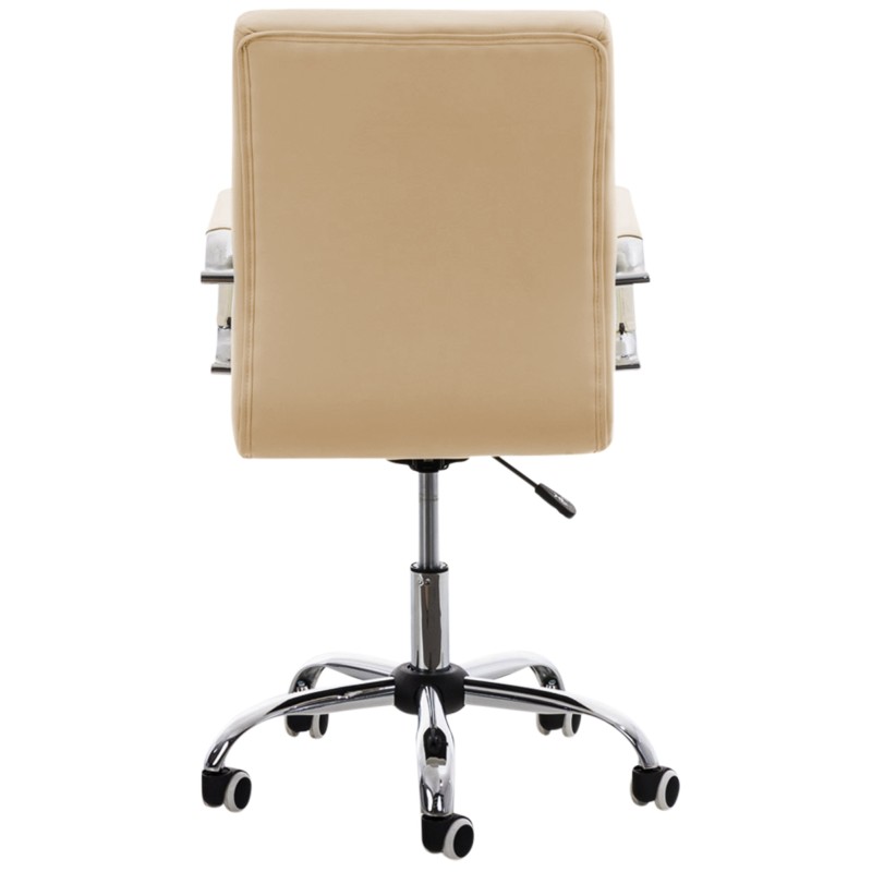 Silla de oficina Deli V2 color crema