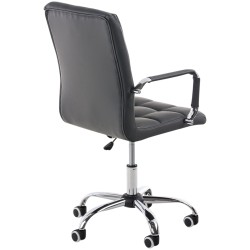 Silla de oficina gris Deli V2