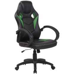 Silla de oficina Magnus Green Racing
