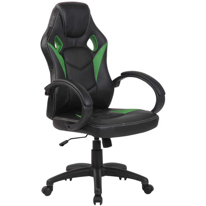 Silla de oficina Magnus Green Racing