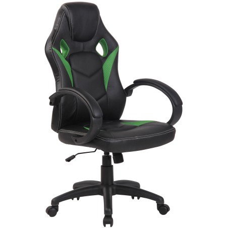 Silla de oficina Magnus Green Racing