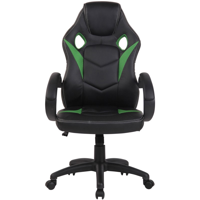 Silla de oficina Magnus Green Racing