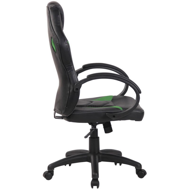 Silla de oficina Magnus Green Racing