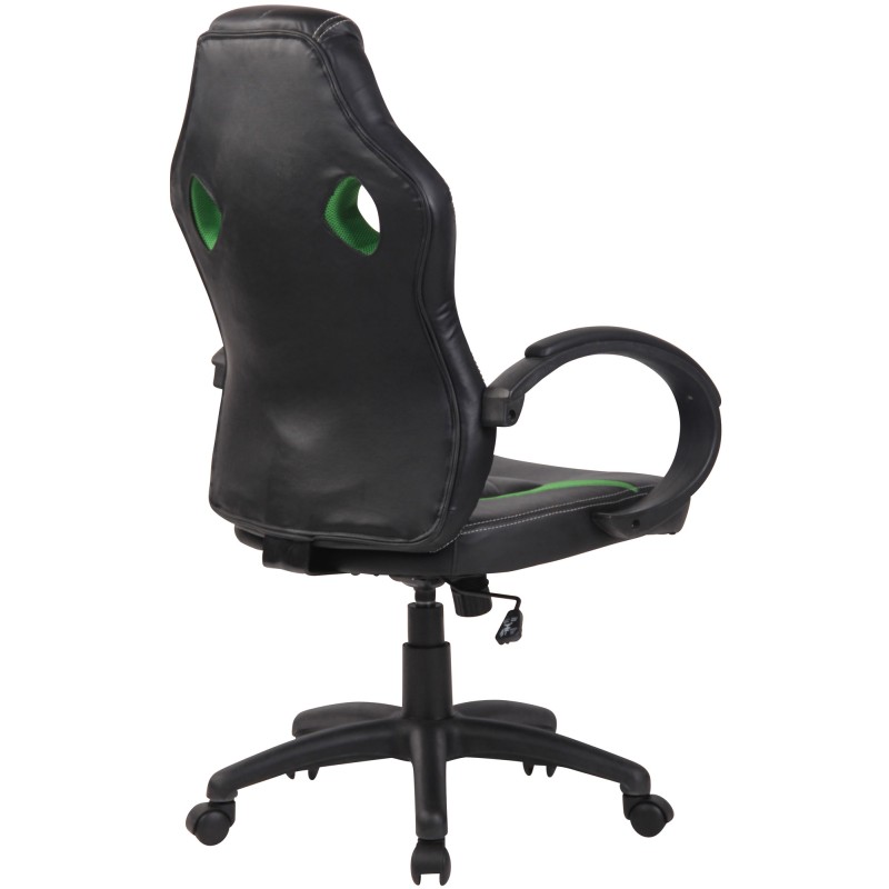Silla de oficina Magnus Green Racing