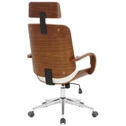 Silla de oficina Dayton nogal/blanco Silla de oficina Dayton nogal/blanco