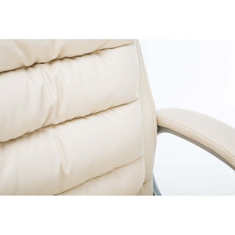 Silla de oficina BIG Vancouver color crema