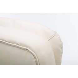 Silla de oficina BIG Vancouver color crema