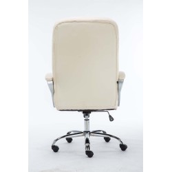 Silla de oficina BIG Vancouver color crema