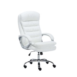 Silla de oficina blanca BIG Vancouver