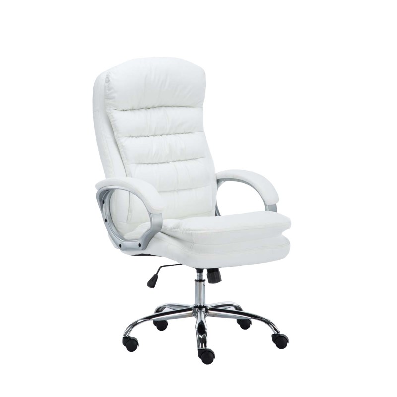 Silla de oficina blanca BIG Vancouver