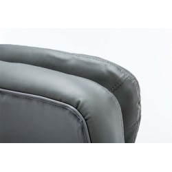 Silla de oficina gris BIG Vancouver