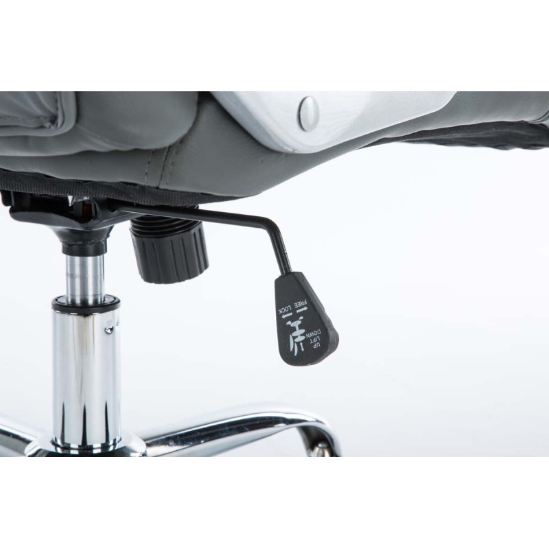 Silla de oficina gris BIG Vancouver