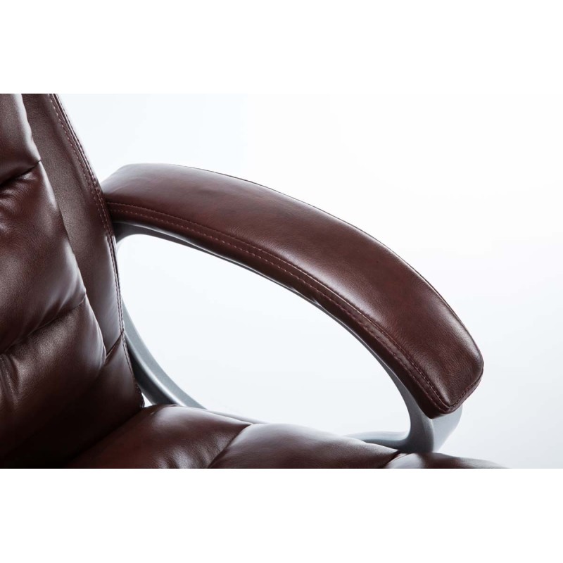 Silla de oficina BIG Vancouver color rojo burdeos