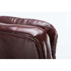 Silla de oficina BIG Vancouver color rojo burdeos