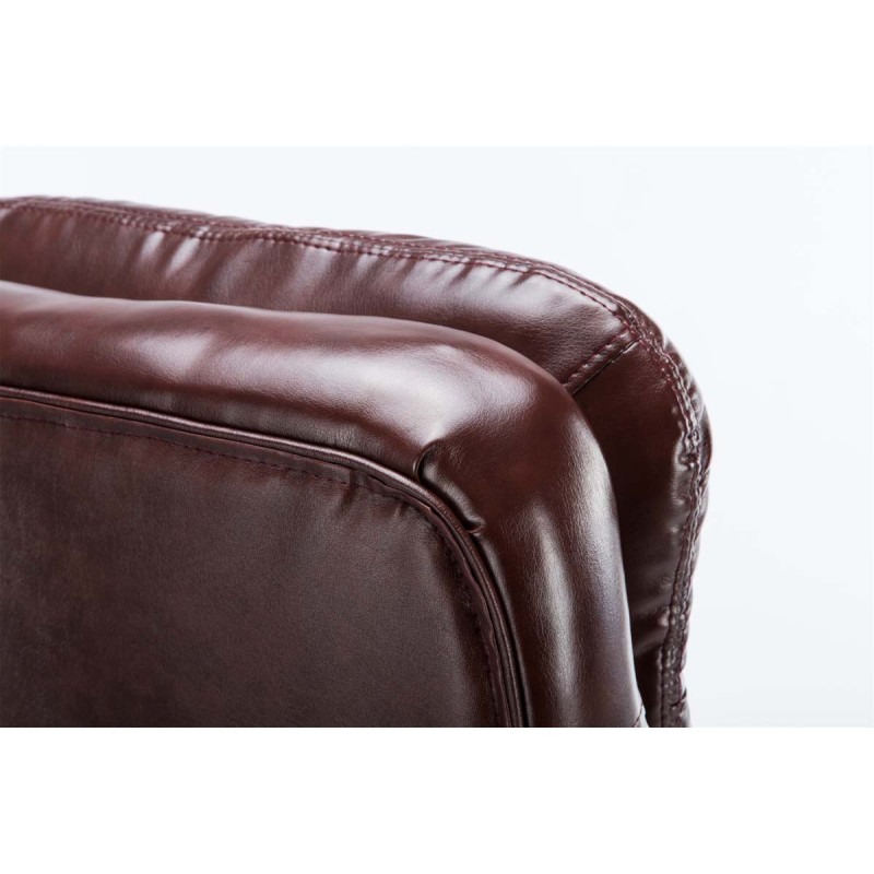 Silla de oficina BIG Vancouver color rojo burdeos