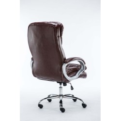 Silla de oficina BIG Vancouver color rojo burdeos