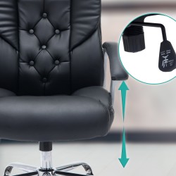 Silla de oficina BIG Rodeo negra