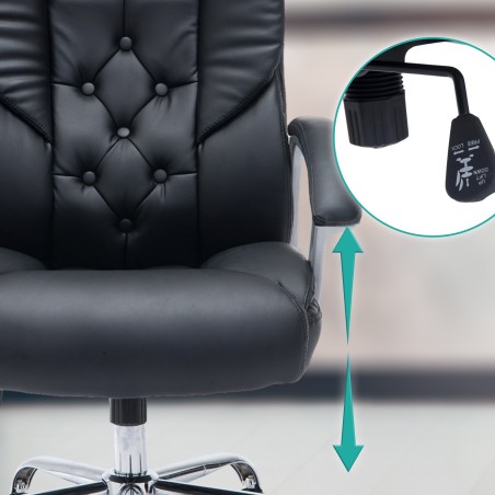 Silla de oficina BIG Rodeo negra