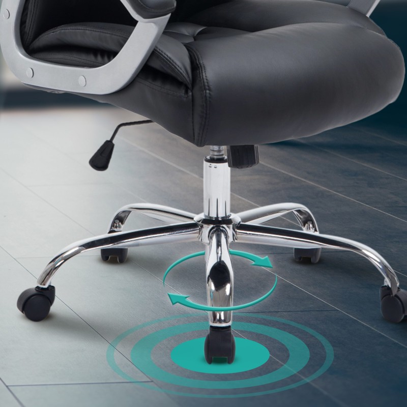 Silla de oficina BIG Rodeo negra