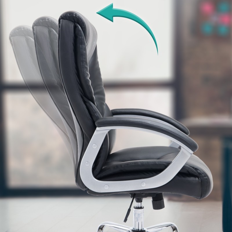 Silla de oficina BIG Rodeo negra