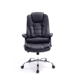 Silla de oficina negra Thor