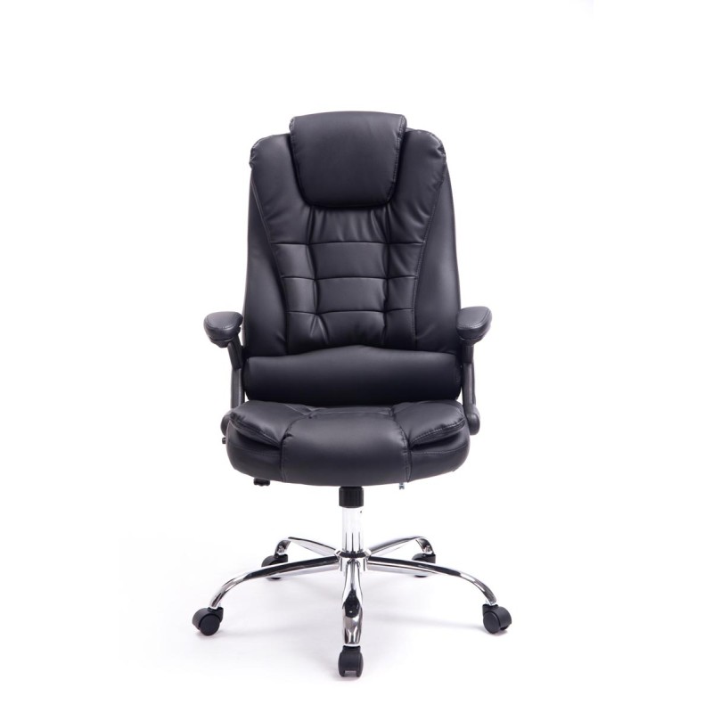 Silla de oficina negra Thor