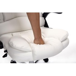 Silla de oficina blanca Thor