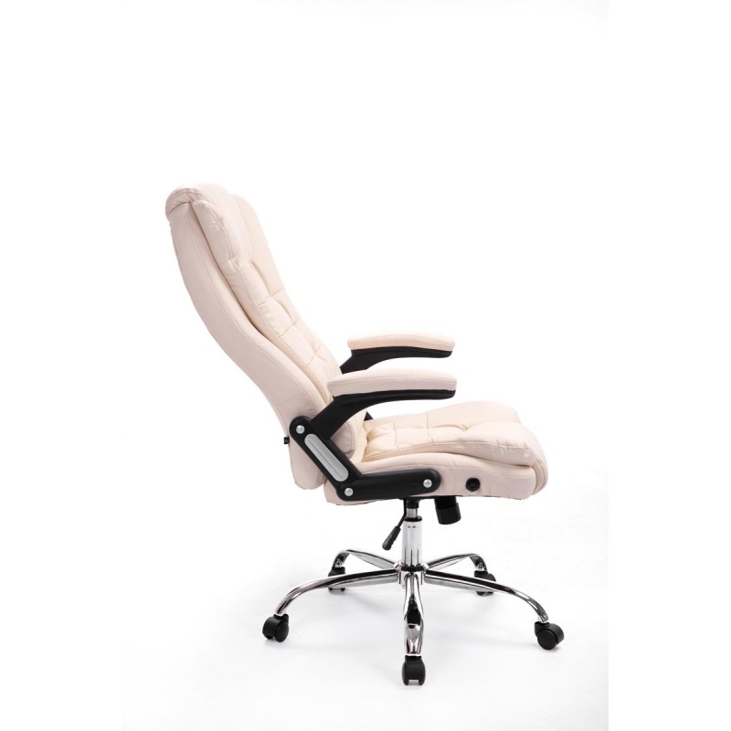 Silla de oficina Thor color crema