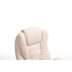 Silla de oficina Thor color crema
