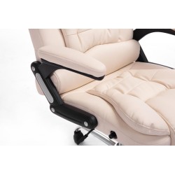 Silla de oficina Thor color crema