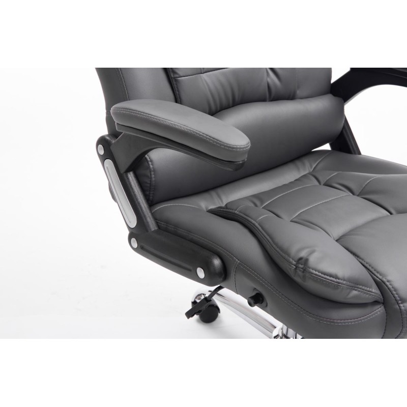 Silla de oficina gris Thor