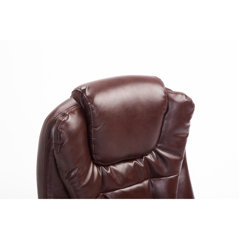 Silla de oficina Thor en color rojo burdeos