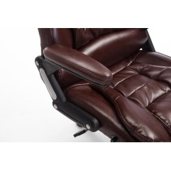 Silla de oficina Thor en color rojo burdeos