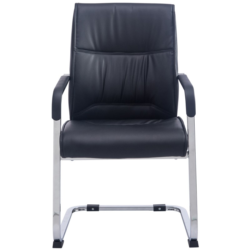 Silla de visita negra Anubis XL