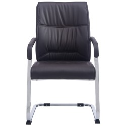 Silla de visita marrón Anubis XL