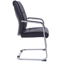 Silla de visita marrón Anubis XL