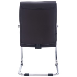 Silla de visita marrón Anubis XL