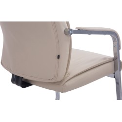 Silla de visita Anubis XL color crema