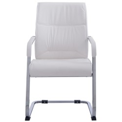 Silla de visita blanca Anubis XL