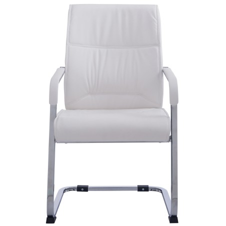 Silla de visita blanca Anubis XL