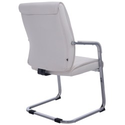 Silla de visita blanca Anubis XL
